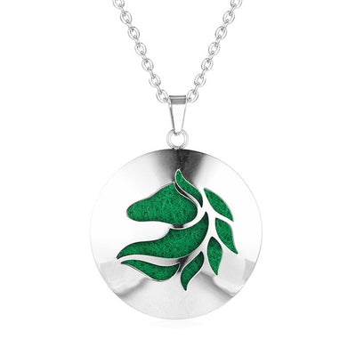 Women Locket Perfume Necklace