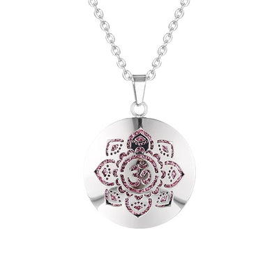 Women Locket Perfume Necklace