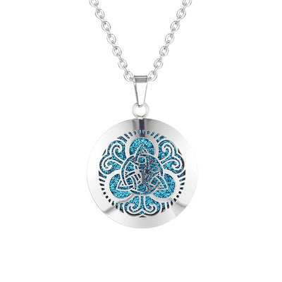 Women Locket Perfume Necklace
