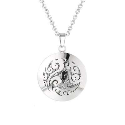 Women Locket Perfume Necklace