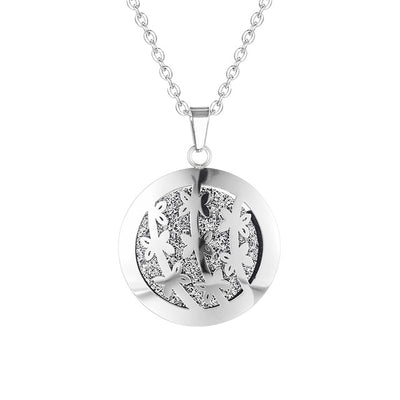 Women Locket Perfume Necklace