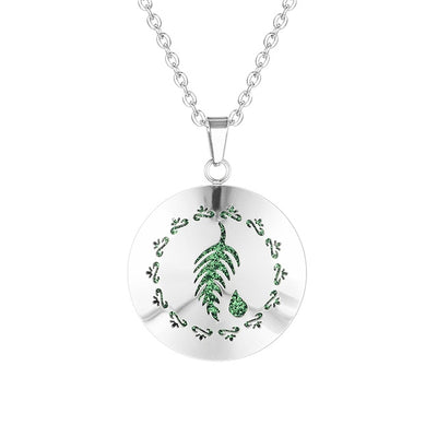 Women Locket Perfume Necklace