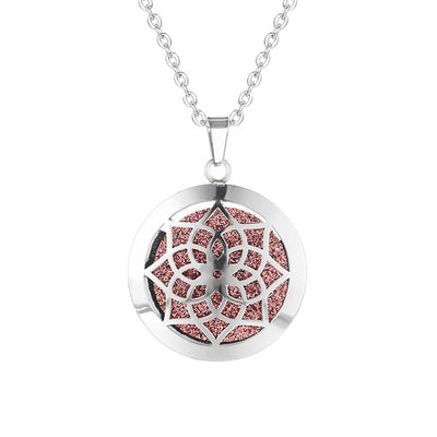 Women Locket Perfume Necklace