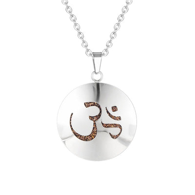 Women Locket Perfume Necklace