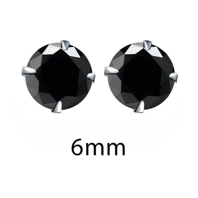 Zirconia 925 Sterling Silver Stud Earrings