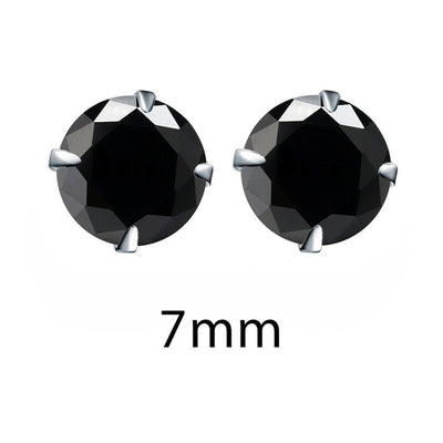 Zirconia 925 Sterling Silver Stud Earrings