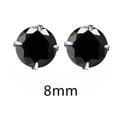 Zirconia 925 Sterling Silver Stud Earrings