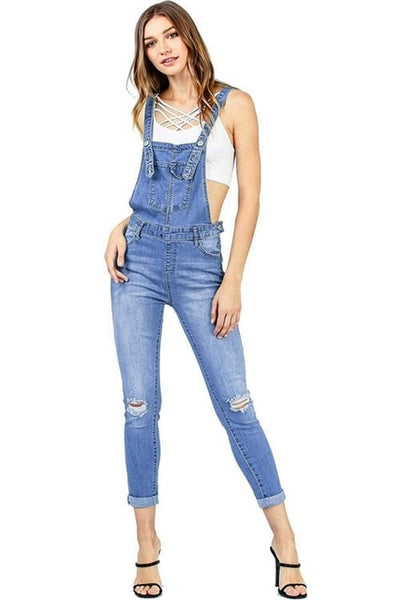 Denim Overalls