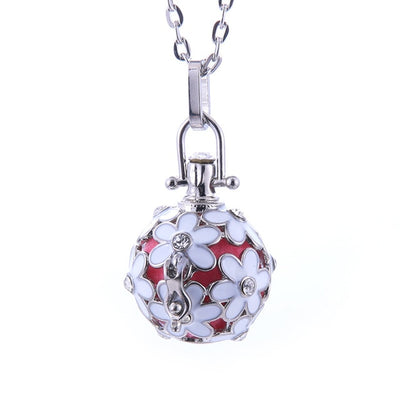 Music Locket Ball Necklace