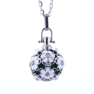 Music Locket Ball Necklace