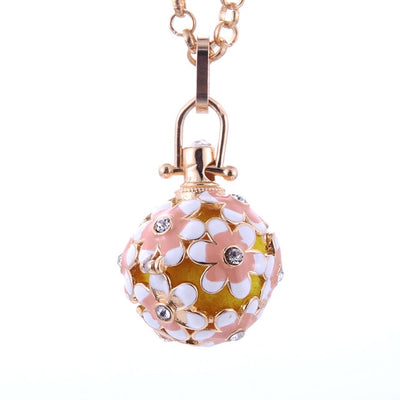 Music Locket Ball Necklace