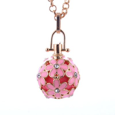 Music Locket Ball Necklace