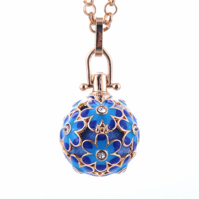 Music Locket Ball Necklace