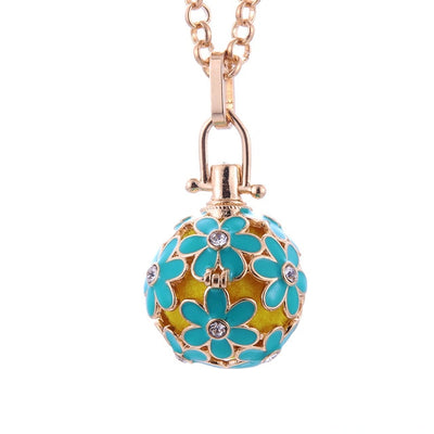 Music Locket Ball Necklace