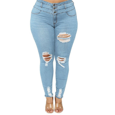 Plus Ripped Jeans