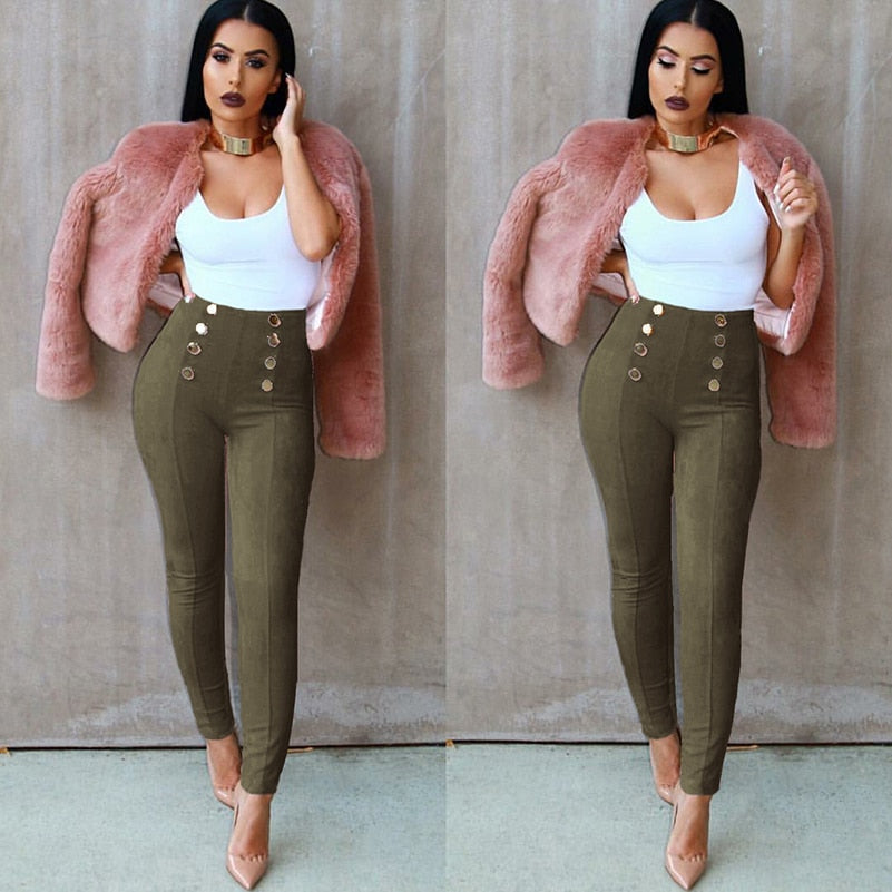 Skinny Pencil Pants