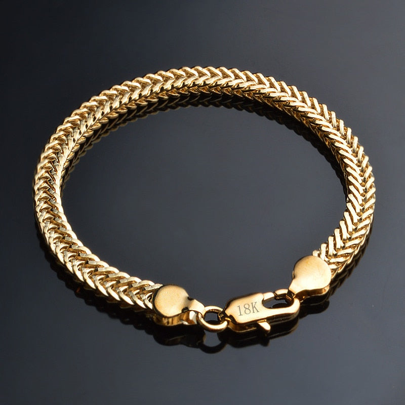 18k Gold Snake Chain