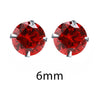 Zirconia 925 Sterling Silver Stud Earrings