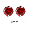 Zirconia 925 Sterling Silver Stud Earrings