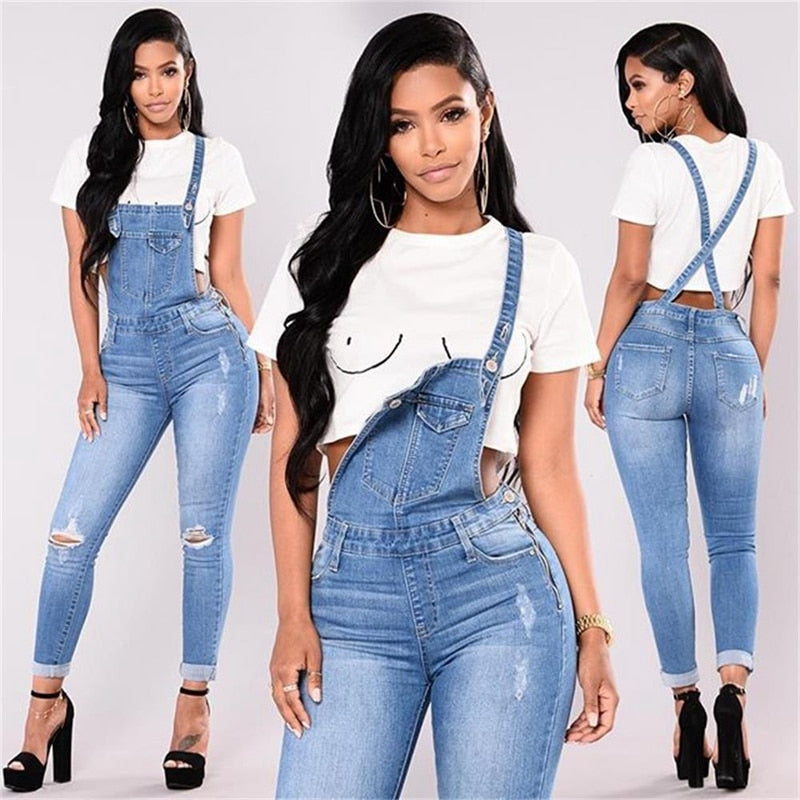 Denim Overalls