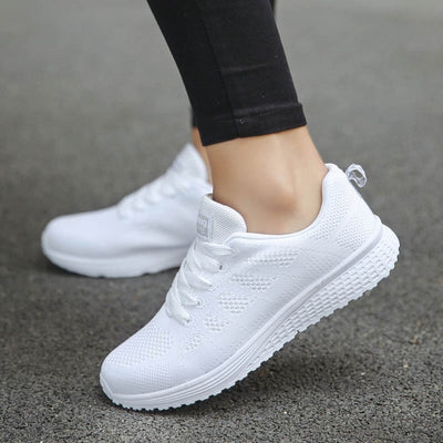 Shoes Woman Sneakers White