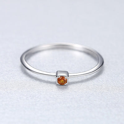Gem Silver Ring