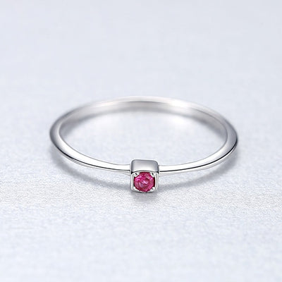 Gem Silver Ring