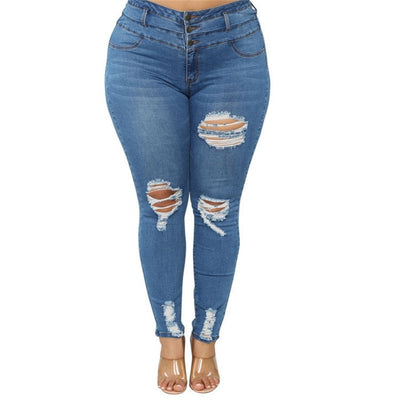 Plus Ripped Jeans