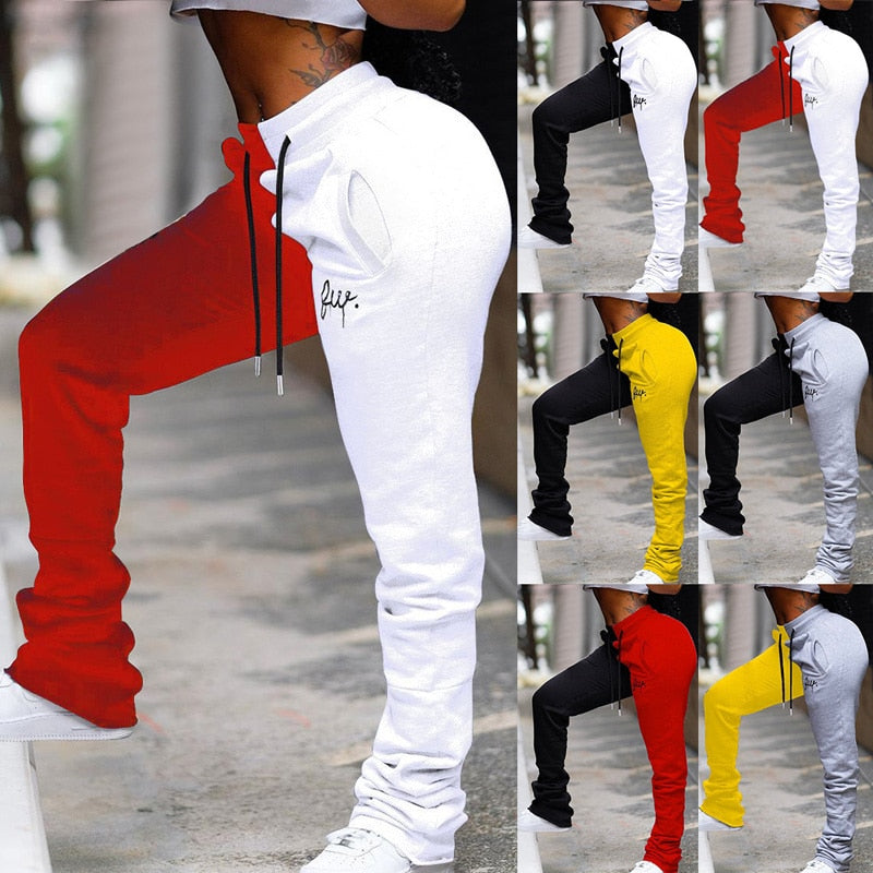 Stacked Drawstring Pants